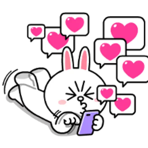 Brown & Cony Heart-Throbbing Love 