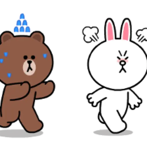 Brown & Cony Heart-Throbbing Love 