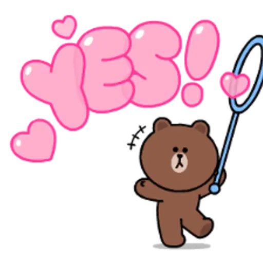 Brown & Cony Heart-Throbbing Love 