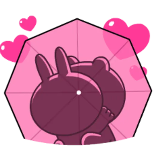 Brown & Cony Heart-Throbbing Love 