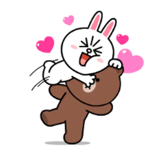 Brown & Cony Heart-Throbbing Love 