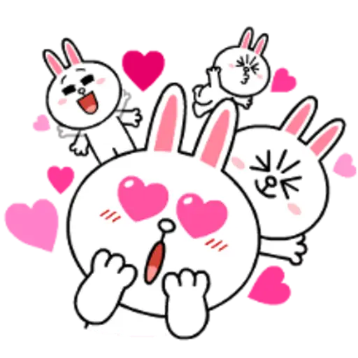 Brown & Cony Heart-Throbbing Love 