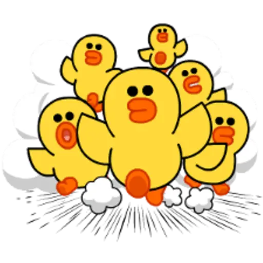 LINE Characters: High Voltage 