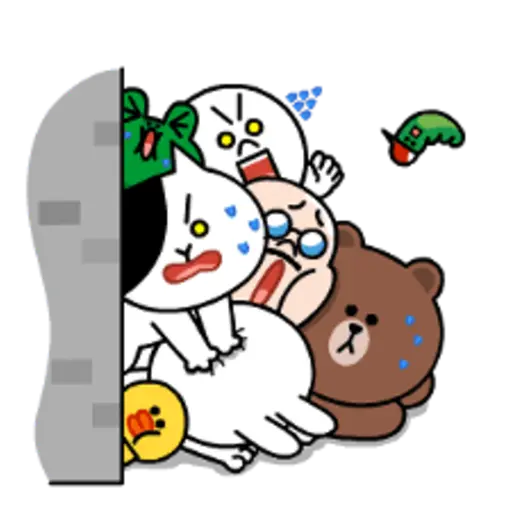 LINE Characters: High Voltage 