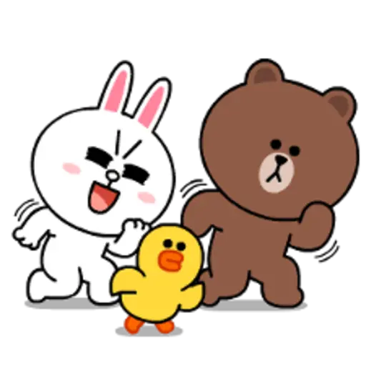 LINE Characters: High Voltage 