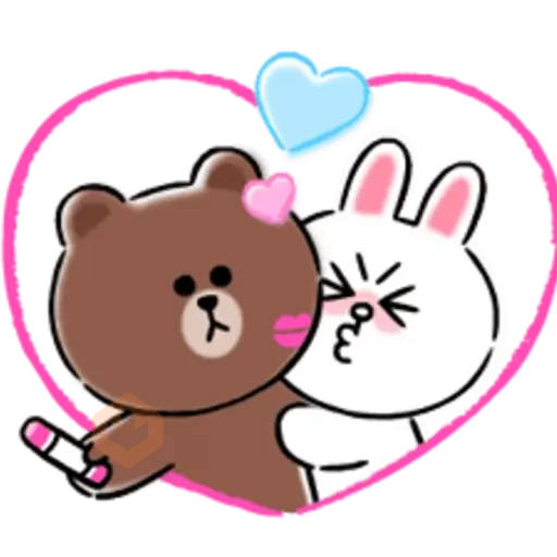 LINE Characters: Fluff Fluff sticker 15