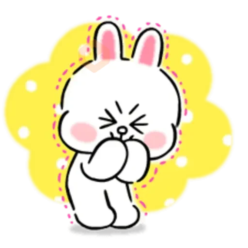 LINE Characters: Fluff Fluff sticker 19