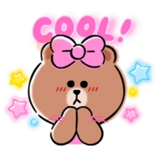 LINE Characters: Fluff Fluff sticker 11