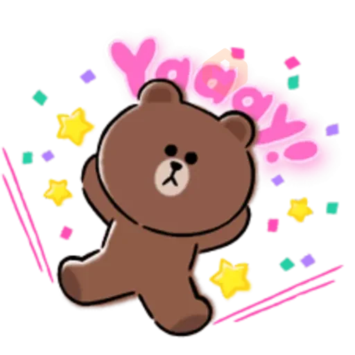 LINE Characters: Fluff Fluff sticker 18