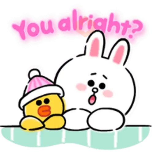 LINE Characters: Fluff Fluff sticker 16