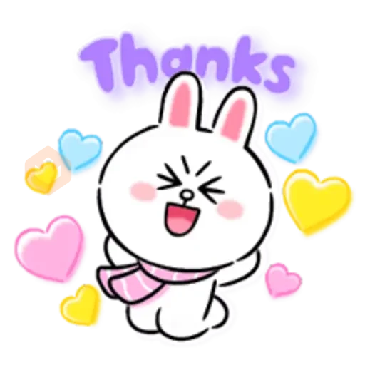 LINE Characters: Fluff Fluff sticker 24