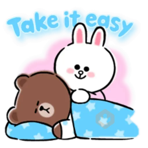 LINE Characters: Fluff Fluff sticker 20