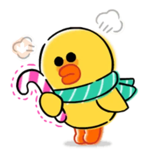 LINE Characters: Fluff Fluff sticker 12
