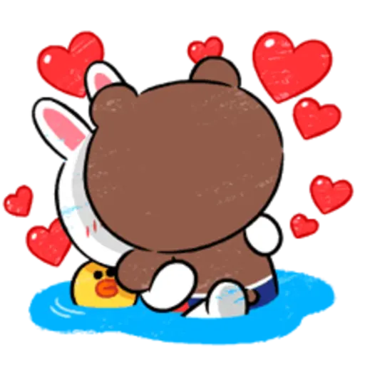 Brown & Cony in Love 