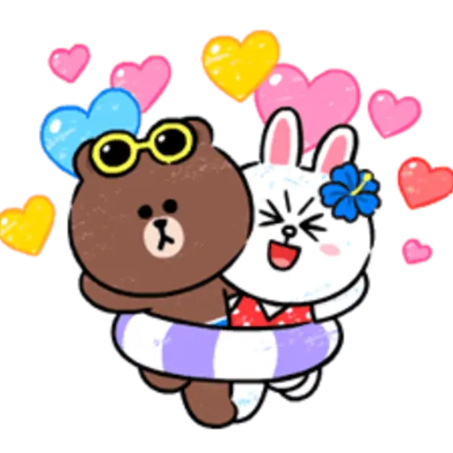 Brown & Cony in Love 