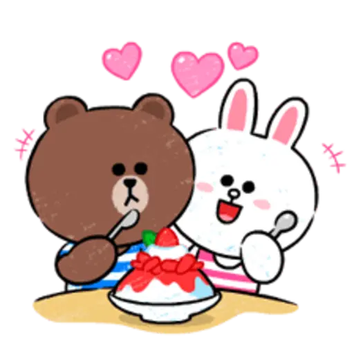 Brown & Cony in Love 