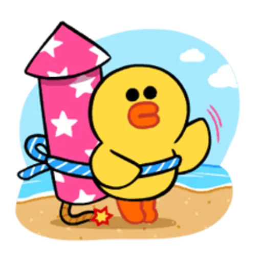 LINE Characters: Cute and Soft Summer 