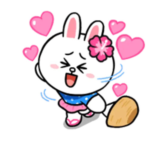 LINE Characters: Cute and Soft Summer 