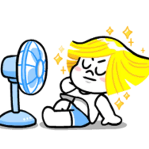 LINE Characters: Cute and Soft Summer 