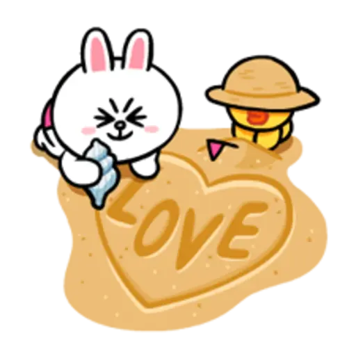 LINE Characters: Cute and Soft Summer 