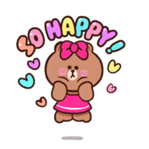 LINE Characters: Pretty Phrases 