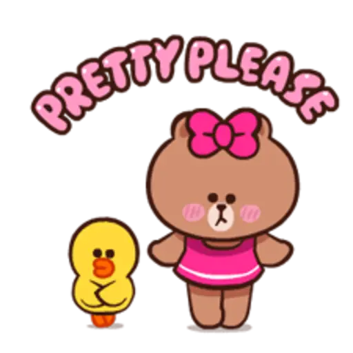 LINE Characters: Pretty Phrases 