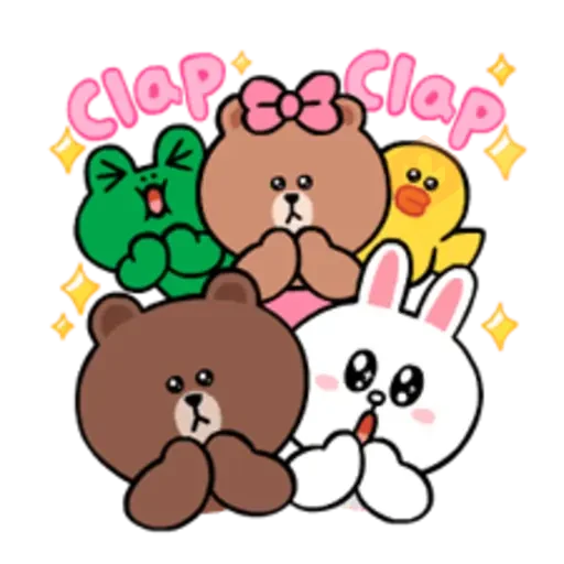 LINE Characters: Cute and Soft sticker 18