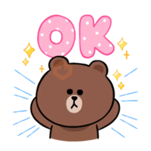 LINE Characters: Cute and Soft sticker 20