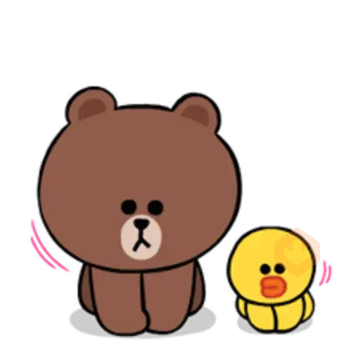 LINE Characters: Cute and Soft sticker 21