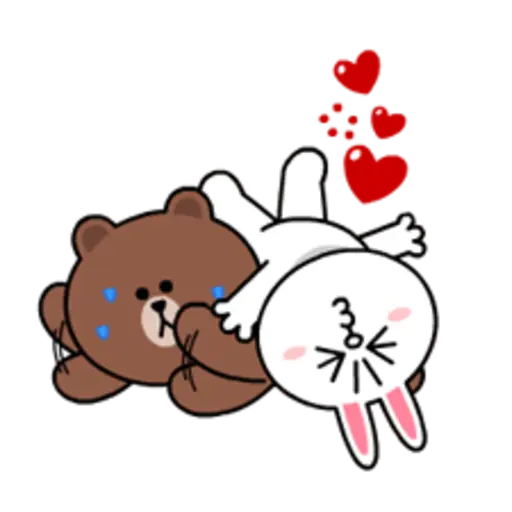 Brown & Cony Heaps of Hearts! 