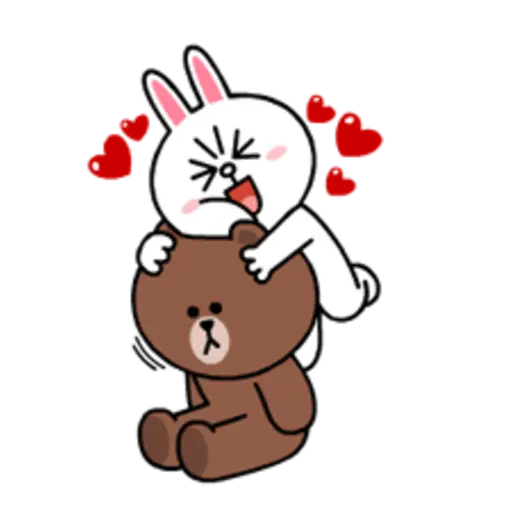 Brown & Cony Heaps of Hearts! 