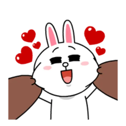 Brown & Cony Heaps of Hearts! 