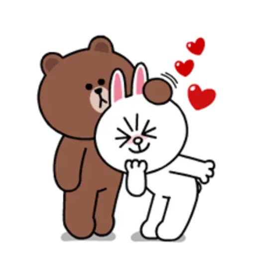 Brown & Cony Heaps of Hearts! 
