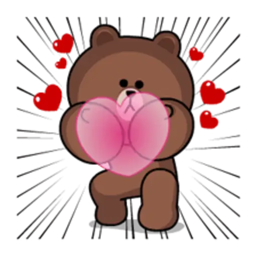 Brown & Cony Heaps of Hearts!  preview