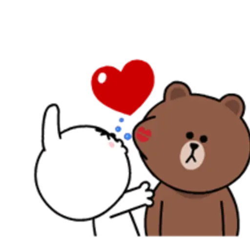 Brown & Cony Heaps of Hearts! 
