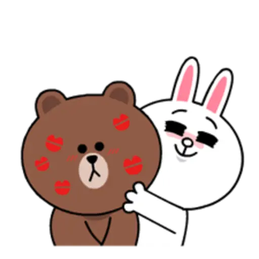 Brown & Cony Heaps of Hearts! 