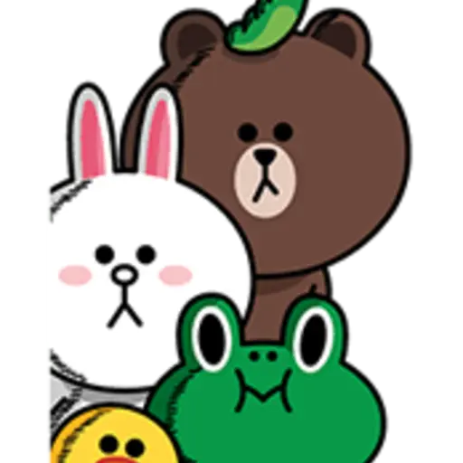 LINE Characters: Screen Hogs 
