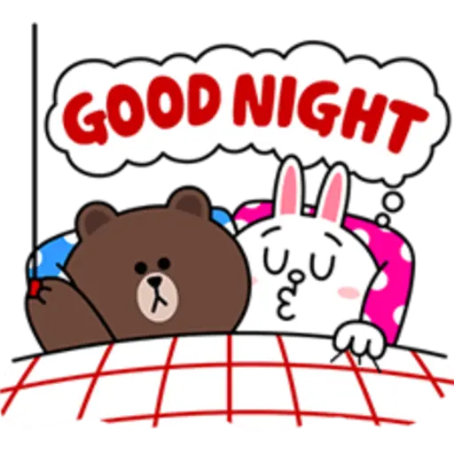 Brown & Cony Big Love Stickers 