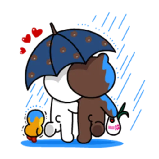 Brown & Cony Lonely Hearts Date 