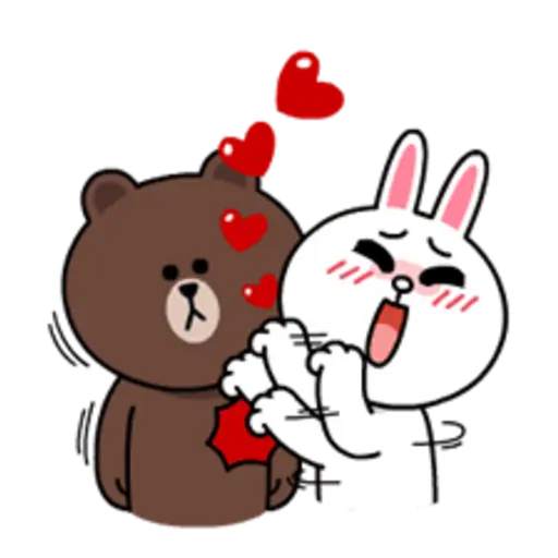 Brown & Cony Lonely Hearts Date 