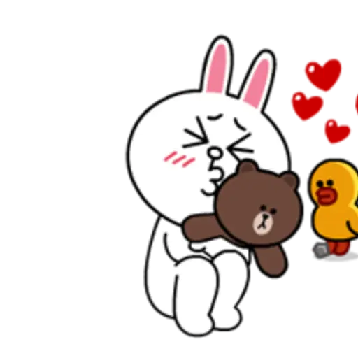 Brown & Cony Lonely Hearts Date 