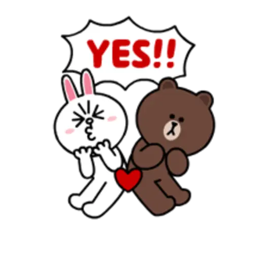 Brown & Cony Lonely Hearts Date 