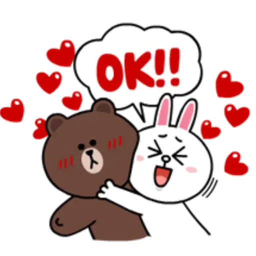Brown & Cony Lonely Hearts Date 