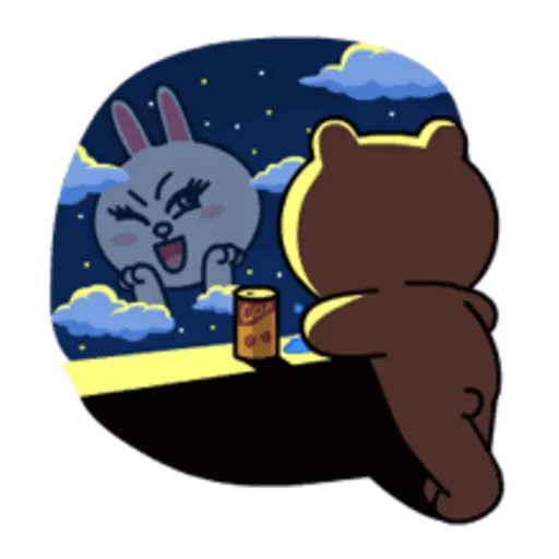Brown & Cony Lonely Hearts Date 