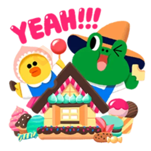 LINE Friends: Fairy Tales sticker 22