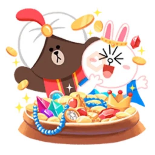 LINE Friends: Fairy Tales sticker 24