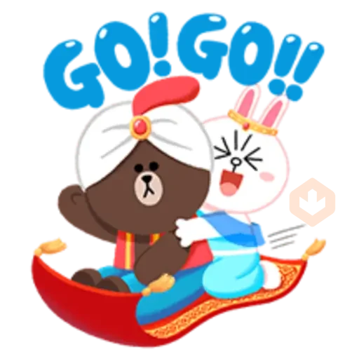 LINE Friends: Fairy Tales sticker 16
