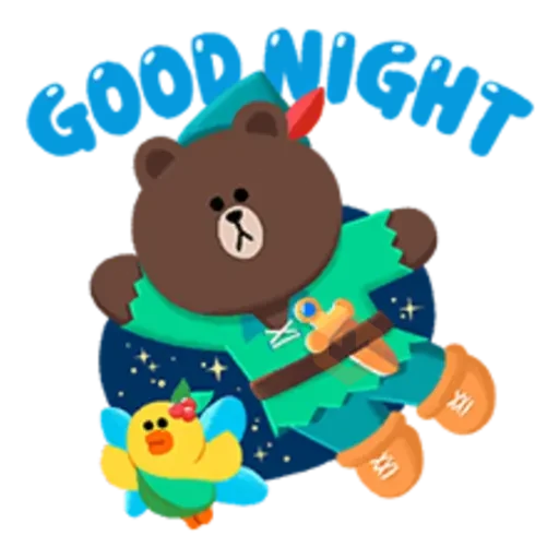 LINE Friends: Fairy Tales sticker 20