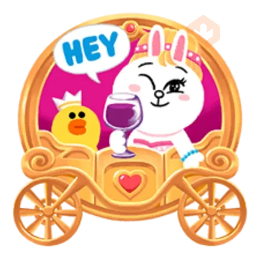 LINE Friends: Fairy Tales sticker 11