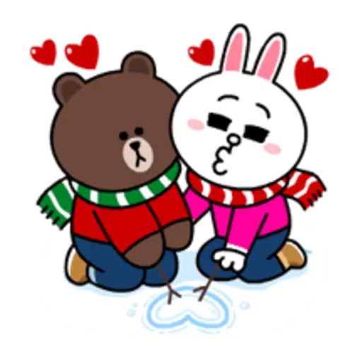 Brown & Cony Snug Winter Date 